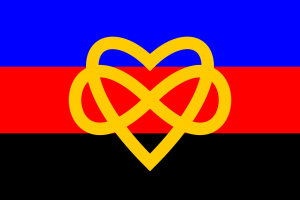 Quelle: https://commons.wikimedia.org/wiki/File:Polyamory_flag_with_infinity_heart.svg