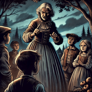 Martha schimpft mit Kindern
